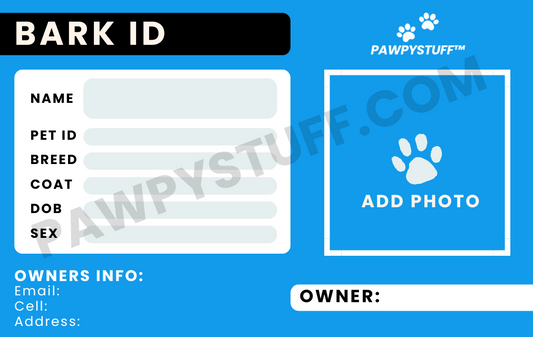 BarkID™ - Emergency Dog Travel ID Card